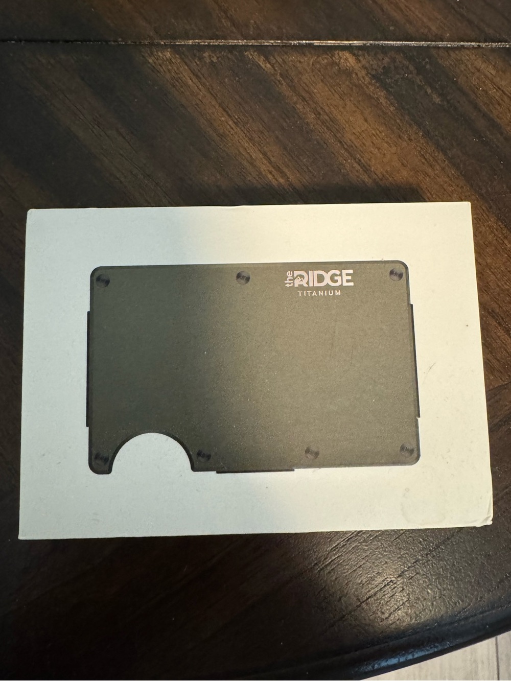 The Ridge Wallet - Titanium Olive Matte